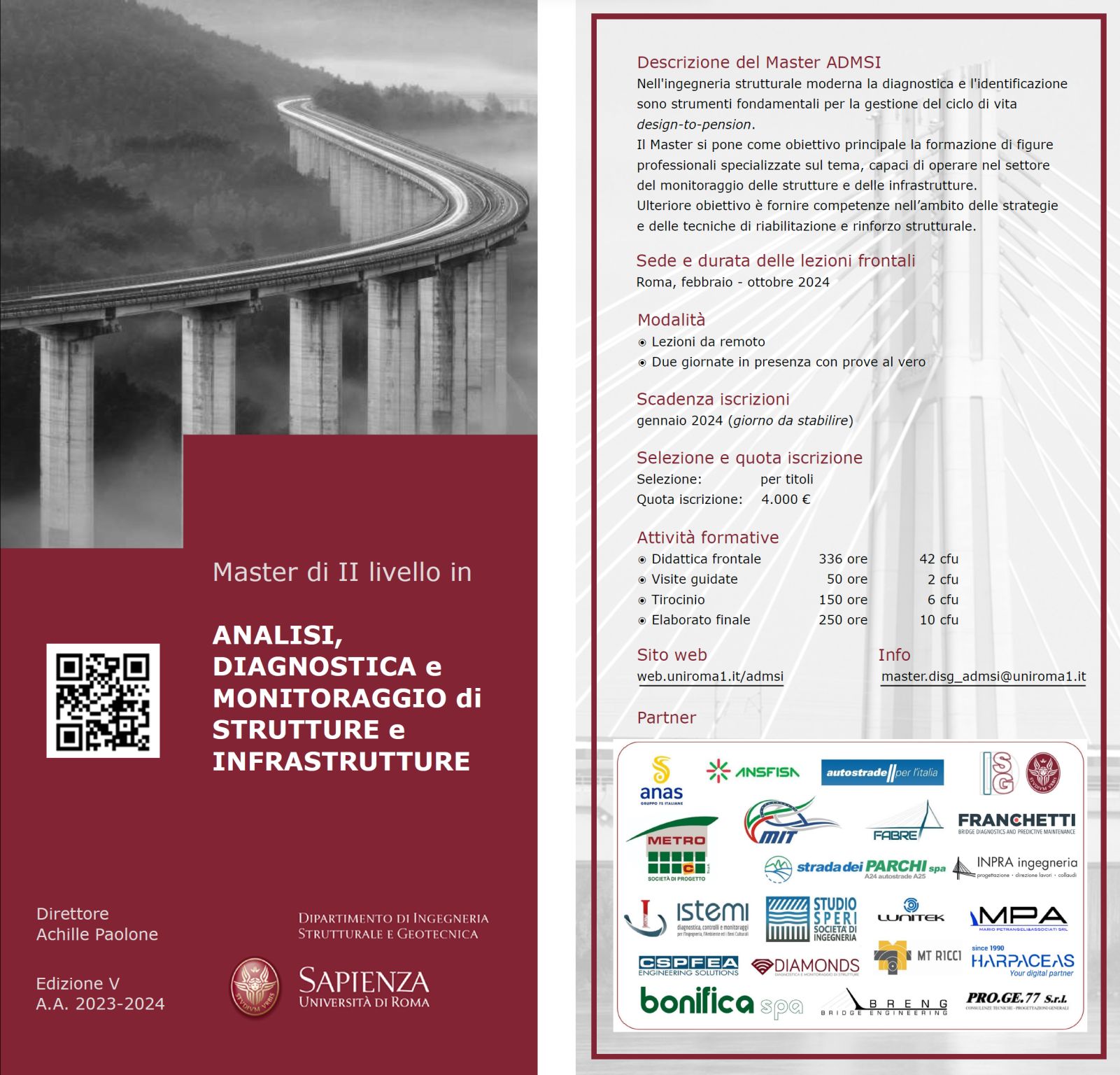 Impegnati in prima linea nella formazione e crescita degli studenti, siamo fieri di continuare questa collaborazionen avviata già dal 2021.